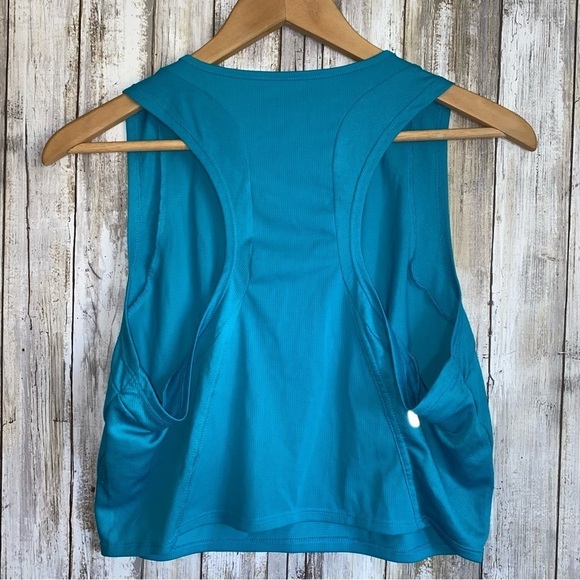 Nike Blue Dri Fit Crop Tank - Picture 5 of 6